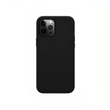 Husă pentru cască Liquid Silicone iPhone 12 Pro Max, negru