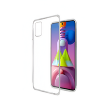 Carcasă cască TPU moale Samsung M51, transparentă