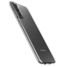 Carcasă cască TPU moale Samsung S21 Plus, transparentă