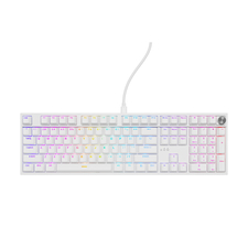 Tastatura mecanică Genesis Thor 404 US Layout RGB Backlight Mechanical White Oetemu Peach Silent