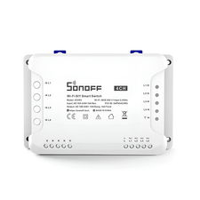 Întrerupător inteligent Sonoff Wi-Fi 4-Gang 4CHR3