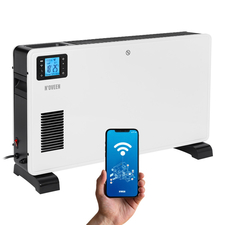 NOVEEN Convector de încălzire CH9099 XXL LCD Tuya WiFi Smart alb
