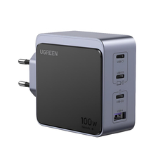 UGREEN Nexode GaN S încărcător 3*Type-C+1*USB-A 100W X565, negru