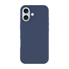 WOO Caz lichid silicon iPhone 17, albastru