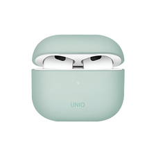 Husă Uniq Silicon Lino Hybrid Mint pentru AirPods 3rd Gen, verde