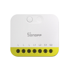 Întrerupător inteligent Sonoff Zigbee MINI-ZB2GS-L Mini Duo 2-Gang (nu necesită neutru)
