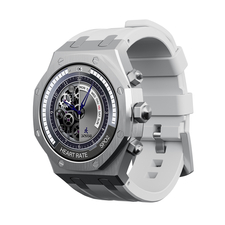 Charome Smart Watch HD Call T12 Amoled, argintiu