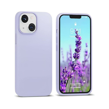 Carcasă Helmet Liquid Silicone iPhone 14, violet