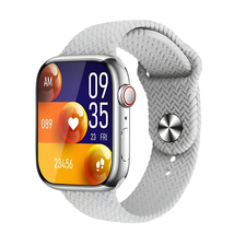 Charome Smart Watch HD Call T9 Amoled, argintiu