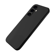 WOO Caz lichid silicon Samsung A25 5G, negru