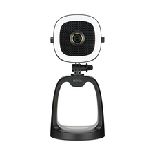 Boya Microfon USB All-in-one cu LED, cameră 4K (BY-CM6B), USB A la C (1.2m), negru