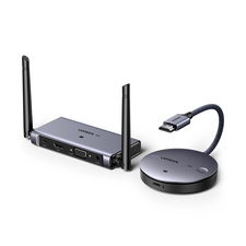 UGREEN Transmițător și receptor HDMI fără fir 50M (4K@30Hz) | CM586, gri