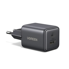 UGREEN Încărcător de perete GaN 1*USB-A, 1*Type-C, 20W QC3.0, X514, negru