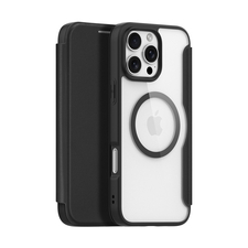 DUX DUCIS Husă iPhone 16 Pro Skin X Pro cu MagSafe, negru