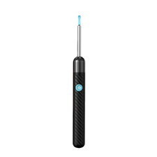 Kit de îndepărtare a cerii din urechi Y8 cu Wi-Fi, cameră de 2MP, 1080P, IP67, negru