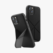 Carcasă Uniq Hybrid Magclick Charging Transforma pentru iPhone 15 Pro Max, negru