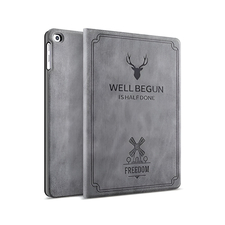 Husă flip Samsung Tab A8 2019 Deer (T290/295), gri