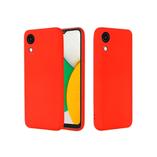 Husă pentru cască Liquid Silicone Samsung A03 Core, roșu