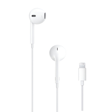 Helmet Earphones Lightning with Mic Original, White