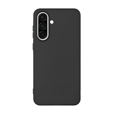 WOO Caz lichid silicon Samsung A37 5G, negru