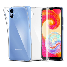 Carcasă cască TPU moale Samsung A04E, transparentă
