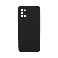 Helmet Case Liquid Silicone Samsung A31, Black