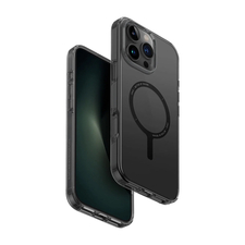 Carcasă Uniq pentru iPhone 16 Pro Max Hybrid Clario (ECO) cu încărcare Magclick, Smoke