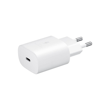 Încărcător de perete Samsung 1xType-C încărcare super rapidă 25W (fără cablu), alb
