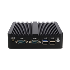 Mini PC industrial, Celeron N2830 8GB RAM 256GB SSD, Dual Gigabit LAN, 2x porturi COM, 6x porturi USB, VGA + HDMI, WiFi