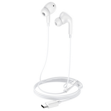 Căști pentru cască Type-C cu microfon Seria M2, alb
