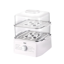Raf Steamer pentru alimente R.5431, 4.5L+3.8L, 1200W, alb