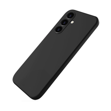 Helmet Case Liquid Silicone Samsung S23FE, Black