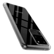 Carcasă cască TPU moale Samsung S20 Ultra, transparentă