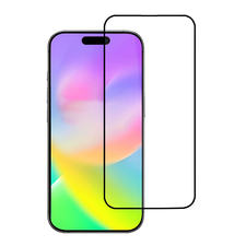 WOO Sticlă temperată 5D iPhone 17 Pro, negru