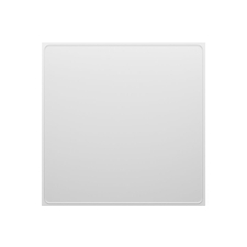 Moes Zigbee Star Feather Smart Push Button Switch 1 Gang (fir neutru), alb