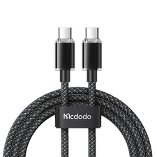 Mcdodo Cable Dichromatic Series Type-C la Type-C 5A 100W 1.2m, negru