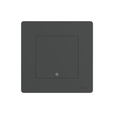 Moes Zigbee Star Ring Smart Push Button Switch 1 Gang (Neutral Required), Grey
