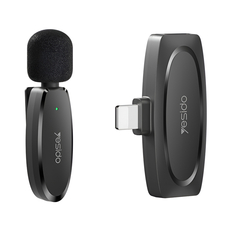 Yesido Digital Single Wireless Microphone (Lightning) KR12, negru