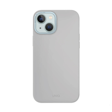 Husă Uniq pentru iPhone 15 Hybrid Magclik Charging Lino Hue, gri
