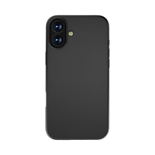 WOO Caz lichid silicon iPhone 16, negru