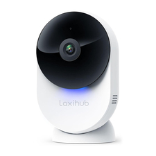 LaxiHub 1080p Wi-Fi Indoor Mini Camera Dual-Band 2.4GHz & 5GHz + Card MicroSD 32GB