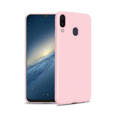 Husă pentru cască Liquid Silicone Samsung A10S, roz