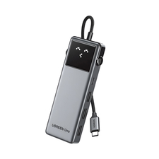 UGREEN HUB 6in1 USB-C la 4K@60Hz HDMI+3*USB-A 3.0 + USB-C 3.0 + PD 100W Seria Uno | CM889, Gri