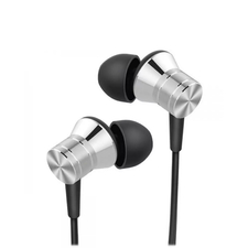 1More Căști intraauriculare Piston Fit 3.5 mm cu microfon E1009, argintiu