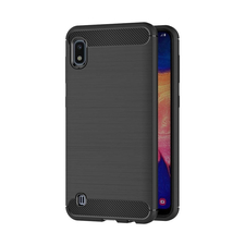 Helmet Case Carbon Samsung A10, Black