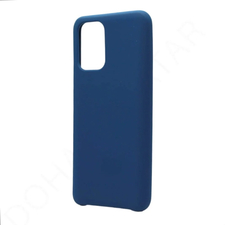 Helmet Case Liquid Silicone Samsung S20 Plus, Blue