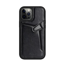 Nillkin Case Leather iPhone 12/ 12 Pro Aoge, Black