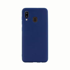 Helmet Case TPU Matte Samsung A30, Blue