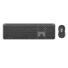 Set Tastatură + Mouse Logitech MK950, Fără fir, Grafit