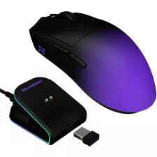 Gaming Mouse HATOR Hellyberry HM47 Pro, Negru  | Violet